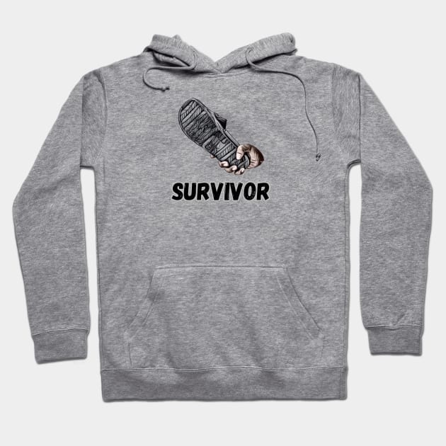 Slipper, Sandal beats Survivor Hoodie by The Free Nightingale